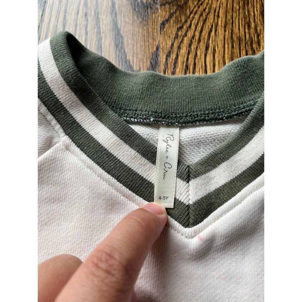 Rylee + Cru Raglan Sweatshirt Dress (4-5Y) - Picture 4 of 10